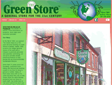 Tablet Screenshot of greenstore.com